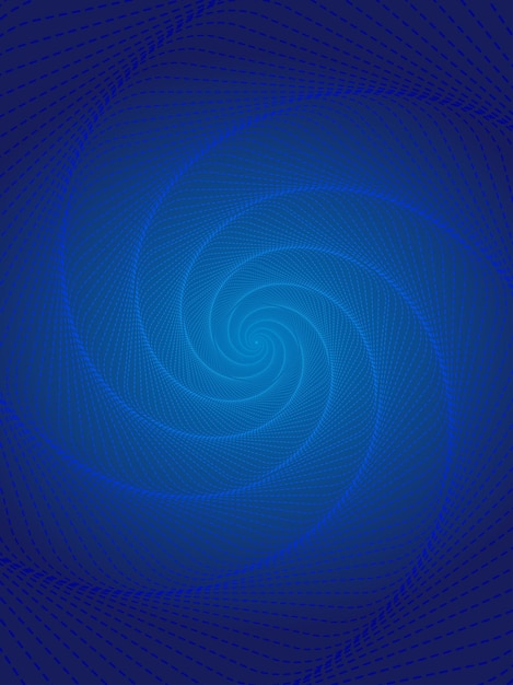 Photo spiral glowing lines tunnel space abstract background