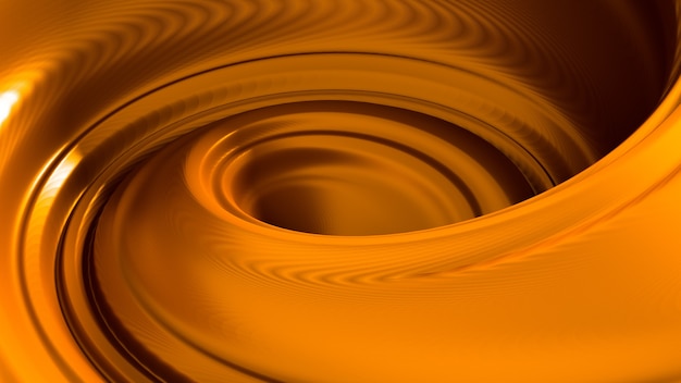 Spiral splash caramel. 