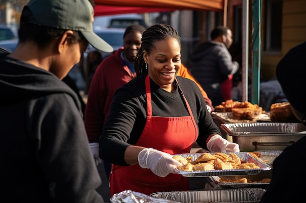 The spirit of giving back on thanksgiving