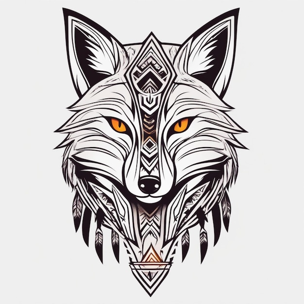 Spirit of the Wild Tribal Fox Artistry