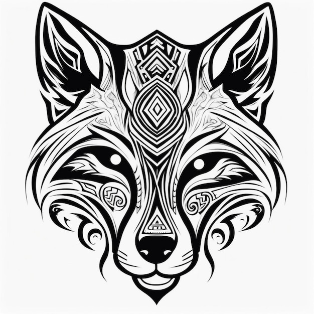 Spirit of the Wild Tribal Fox Artistry