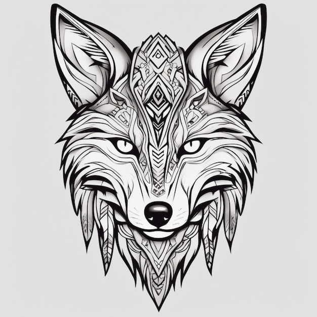 Spirit of the Wild Tribal Fox Artistry