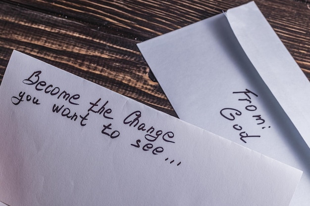 spiritual message in the mail photo