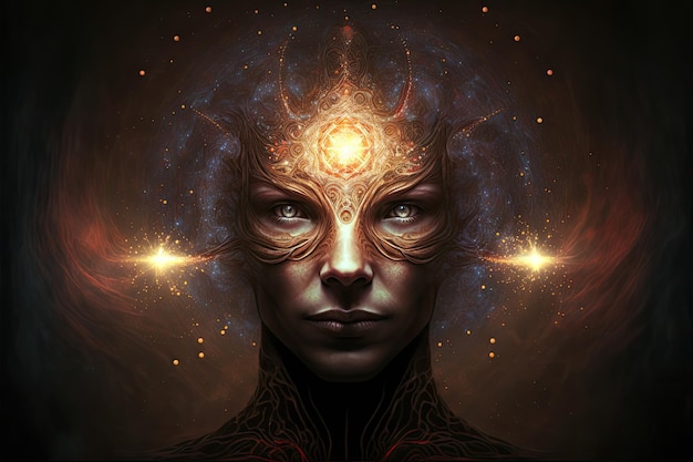 Spiritual Woman By Generative AI