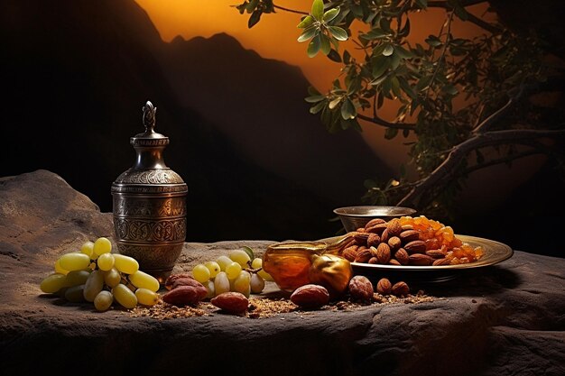 Spirituele kunst Heilige momenten van de Ramadan