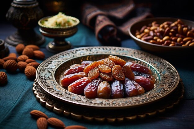 Foto spirituele kunst van de ramadan een reis