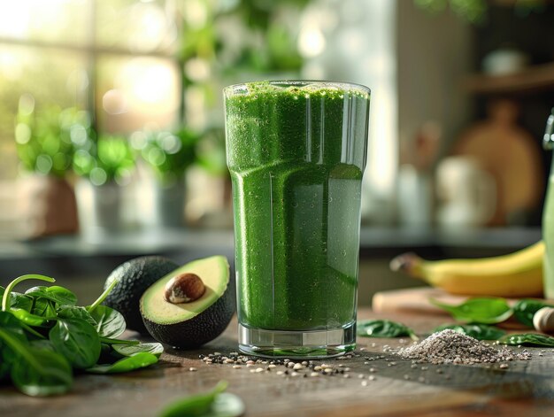 Spirulina zonnestroom smoothie