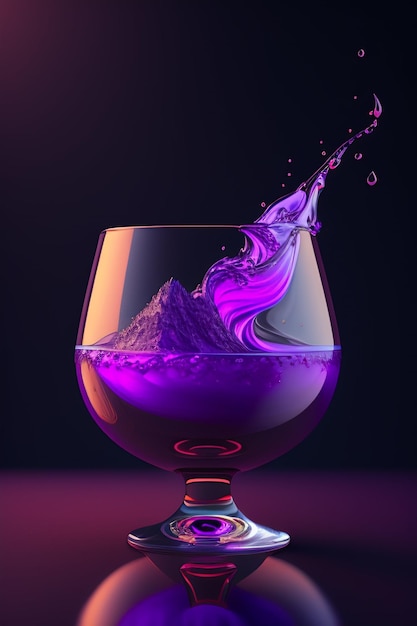 splash juice glass