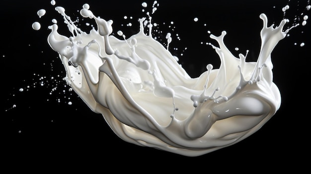 Photo splash of milk