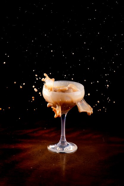 Splash Shot in Baileys Irish Milk Liqueur Cocktail