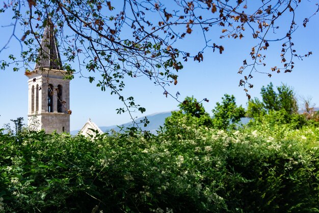 Photo spoleto cathedral in umbria italy