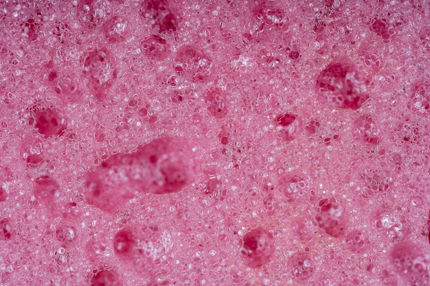 Sponge detail texture sponge texture close up background Cellulose red sponge texture