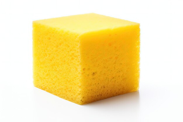 Sponge on white background