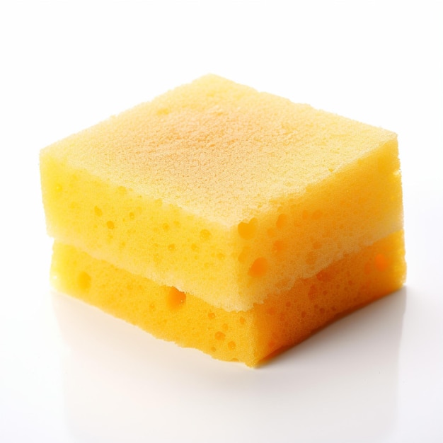 Sponge with white background high quality ultra hd