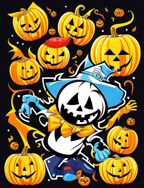 Premium Photo  Spooktacular halloween a night of chills and thrills