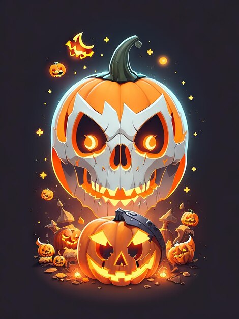 Premium Photo  Spooktacular halloween a night of chills and thrills