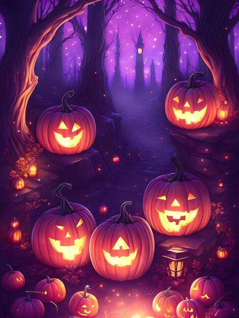 Spooktacular pumpkin a creepy cute and fun halloween celebration vector design