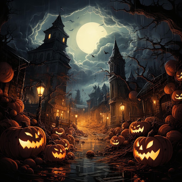 Spooky and captivating Halloweenthemed images