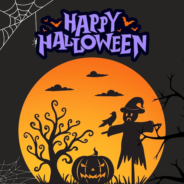 Spooky and Fun Happy Halloween Post
