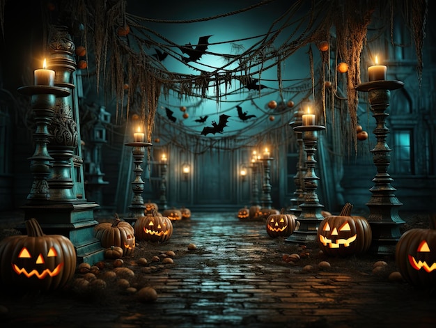 Spooky Halloween Background