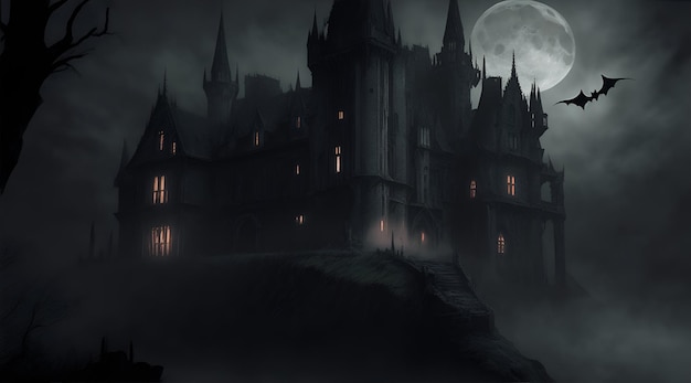 Spooky Halloween Castle