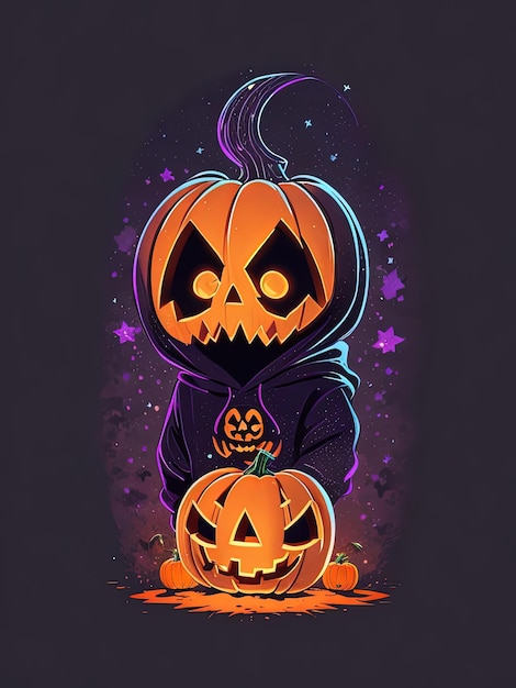 Spooky Halloween TShirt Designs Cute Skulls Pumpkin Hoodies and Adorable Ghost Stickers