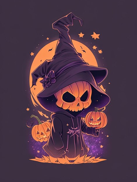 Spooky Halloween TShirt Designs Cute Skulls Pumpkin Hoodies and Adorable Ghost Stickers