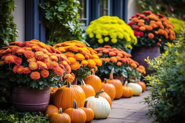 Spooky holiday backdrop with a pumpkin