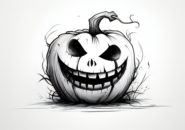 Photo spooky jacko'lantern a halloween pumpkin adventure