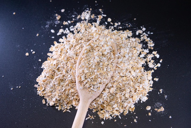 Photo spoon with oat