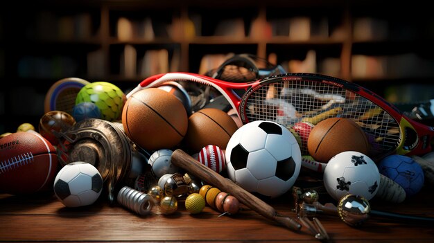 Photo sport abstract background