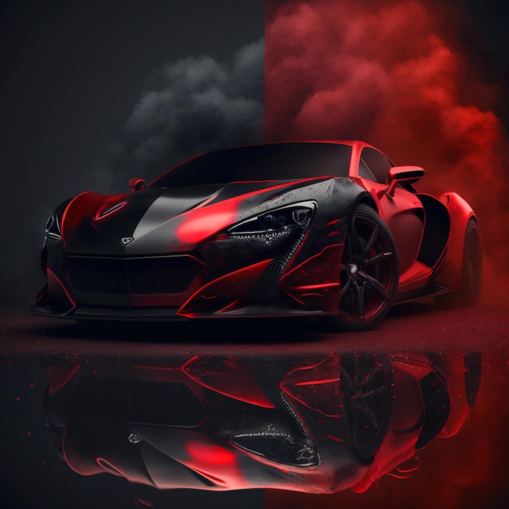 спортивные автомобили обои 3d визуализации иллюстрации изображения