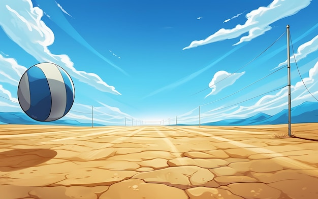 Sport game illustration background