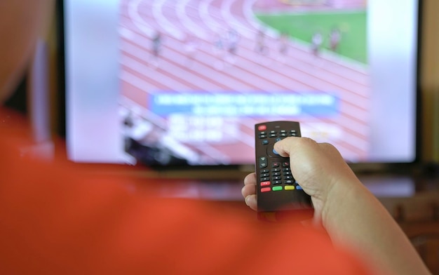 Sport kijken op tv