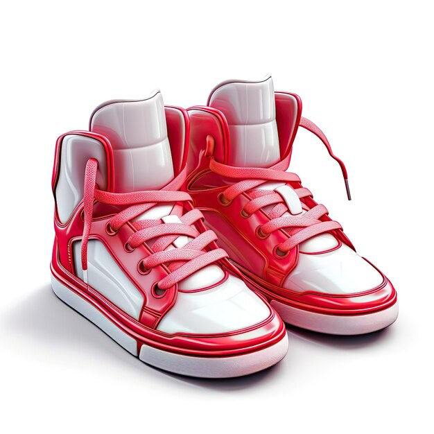 Sport Running shoes Sneakers mockup 3d illustration 3d rendering