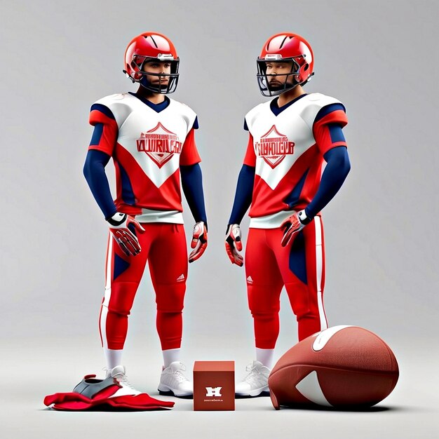 sport uniforms mockup