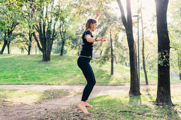 Sportieve vrouw