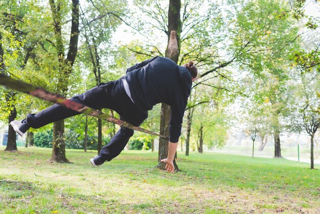 Sportieve vrouw