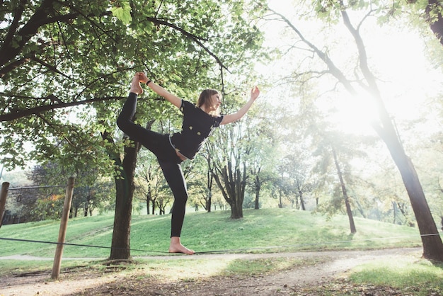 sportive woman