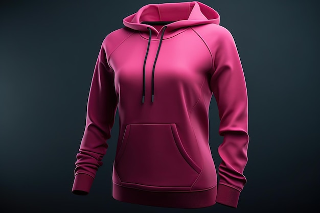 Sportkleding hoodie mockup