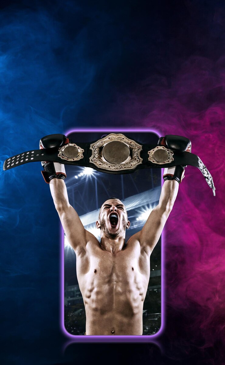 Photo sports betting concept design for a bookmaker download vertical banner for sports website or mobile application