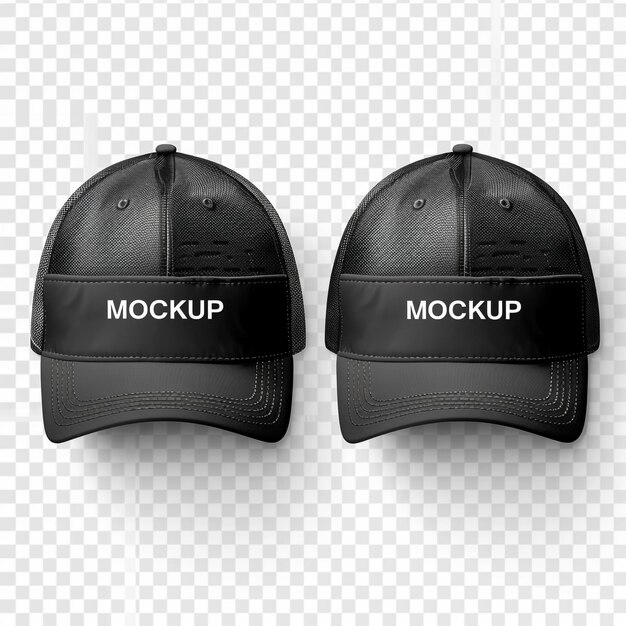 Sports black Cap mockup