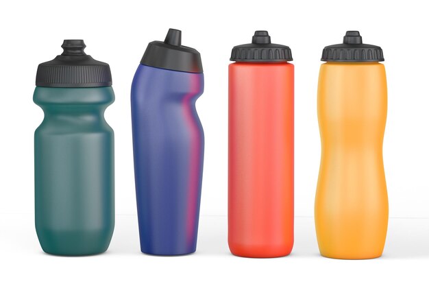 Sports Bottle Set 3D-modellen