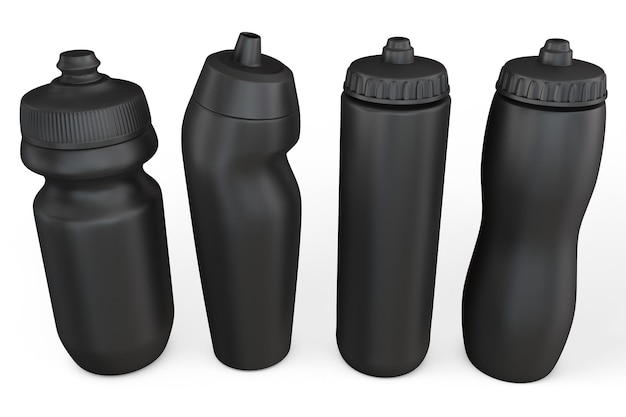 Sports Bottle Set 3D-modellen