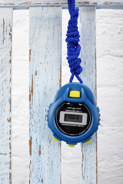 Sports equipment Blue Stopwatch