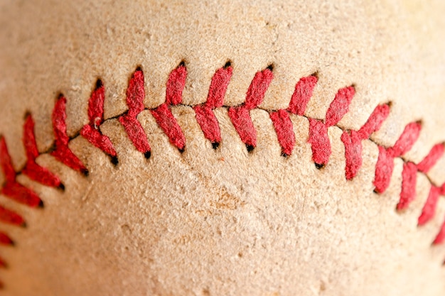 Sports Equipment old Baseball background texture