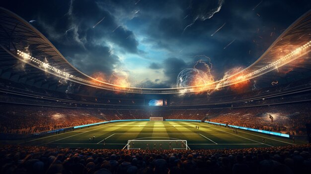 Sports game background