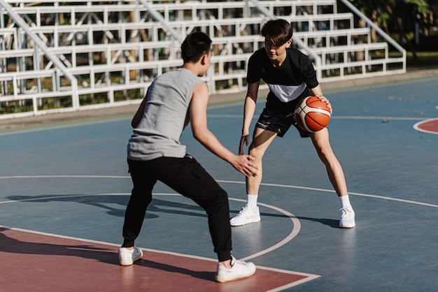 People playing sports