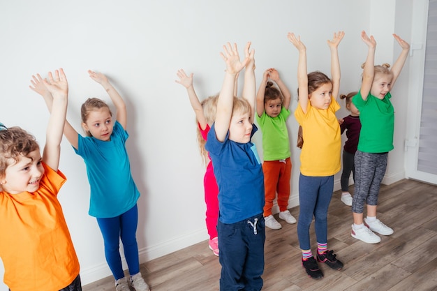 Sporttijd op de crèche of kleuterschool