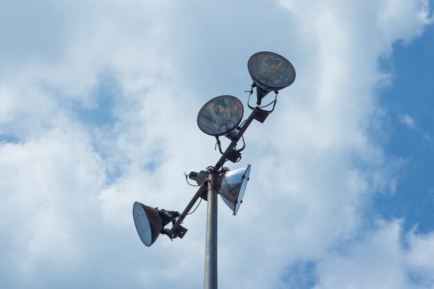 Spot-light toren aan de hemel